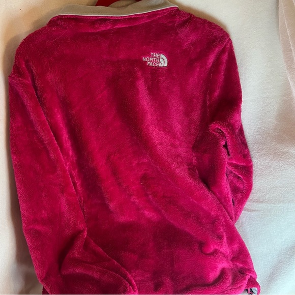 Women’s Hot Pink Fleece North Face Jacket Size Large Pre-owned - Picture 9 of 12